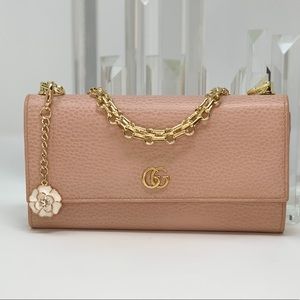 Gucci Micro Marmont WOC with Charm